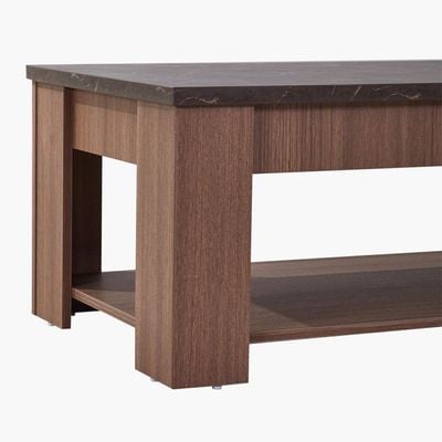 Heather Coffee Table - Marble / Oak