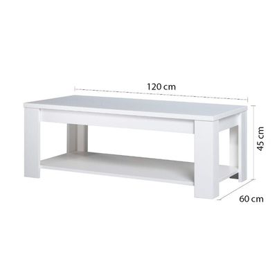 Heather Coffee Table - White