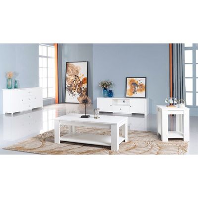 Heather Coffee Table - White