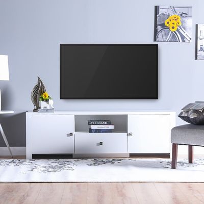 Heather TV Unit for TVs upto 55 Inches with Storage - 2 Years Warranty