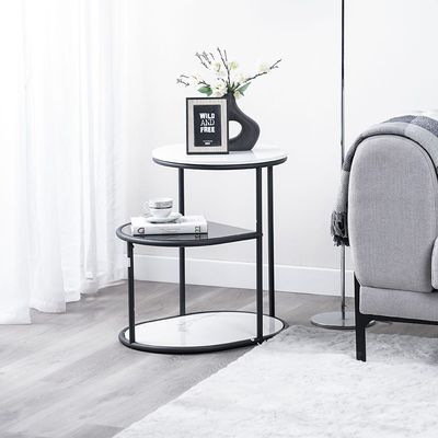Hedge L 60 x W 45 x H 62 cm End Table - 2 Years Warranty