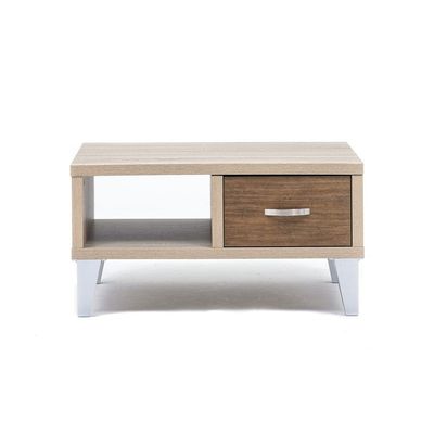 Howei Coffee Table - Wht-Oak/Brown