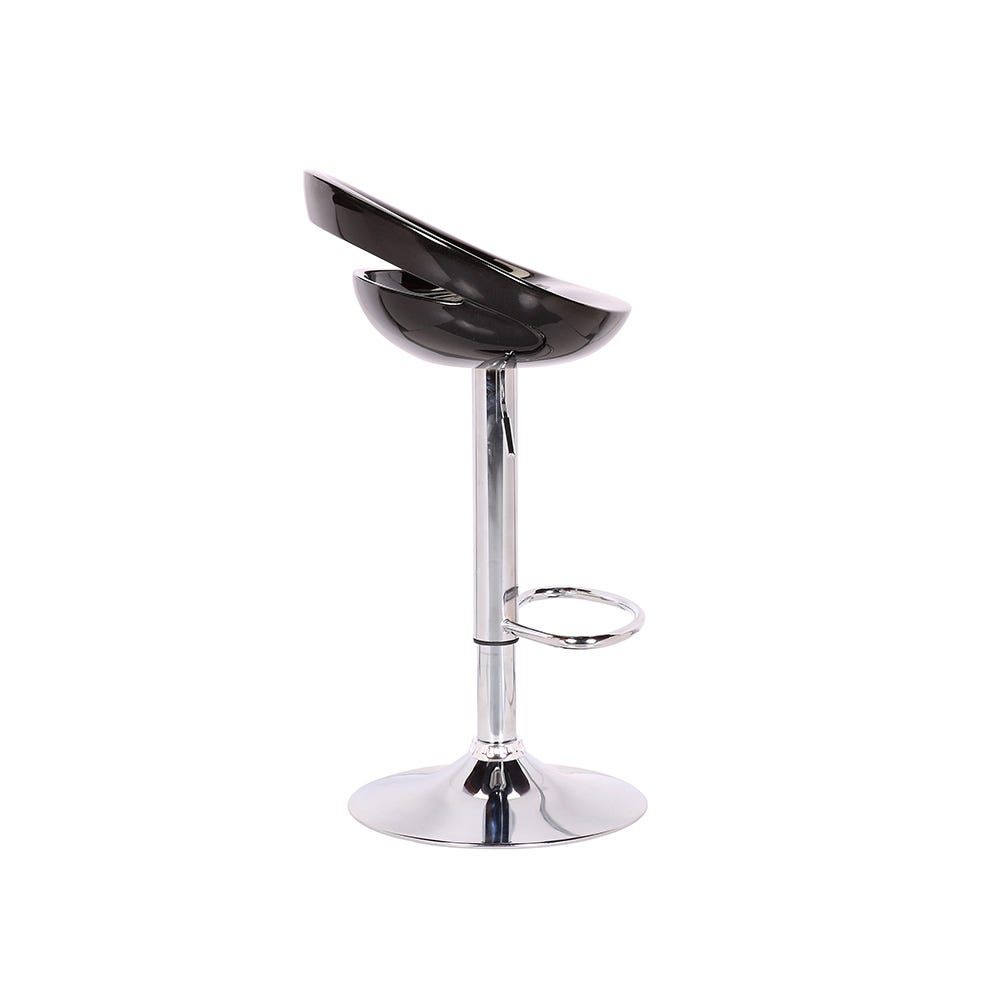 Black chrome deals bar stools