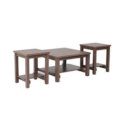 Sonia Coffee And End Table Set - Walnut