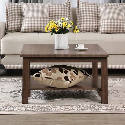 Sonia Coffee And End Table Set - Walnut