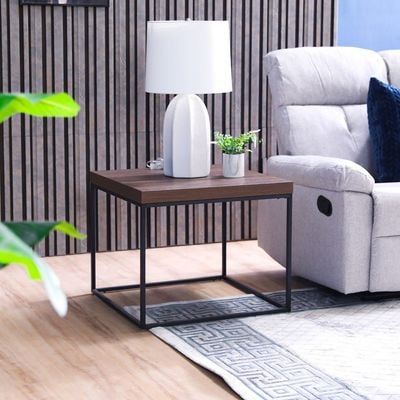 Perlita End Table-Walnut