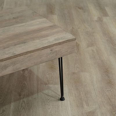 Vidia Coffee Table + 2 End Tables - Set of 3 - Oak/Black