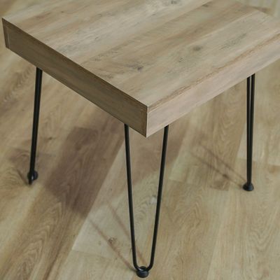 Vidia Coffee Table + 2 End Tables - Set of 3 - Oak/Black