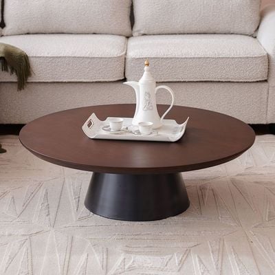 Merriton Coffee Table - Walnut - With 2-Year Warranty