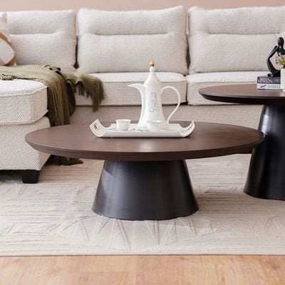 Merriton Coffee Table - Walnut - With 2-Year Warranty