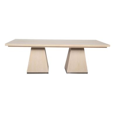 Herbin 8-Seater Dining Table - Ivory - With 2-Year Warranty