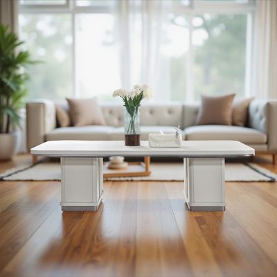 Aries Coffee Table - L. Beige Oak veneer