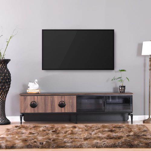 Kelbek TV Unit for TVs upto 75 Inches with Storage - 2 Years Warranty