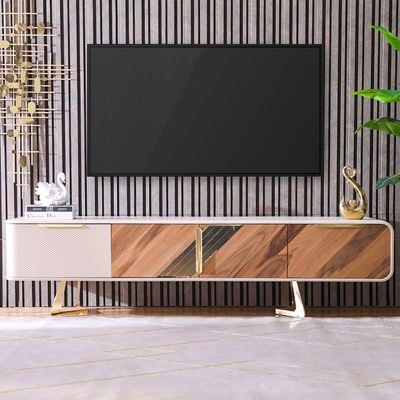 Godiva TV Cabinet for TVs Upto 85 Inches with Storage - 2 Years Warranty