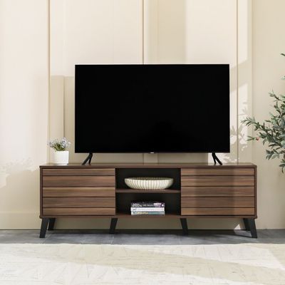 Edralin TV Unit for TVs upto 50 Inches with Storage - 2 Years Warranty