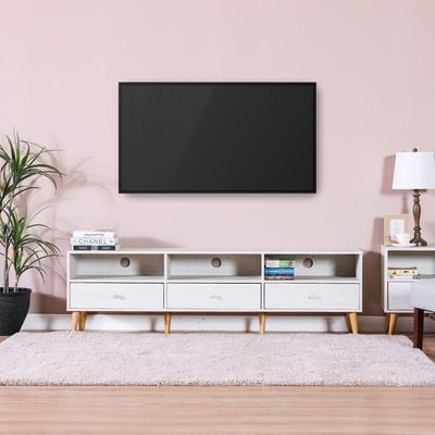 Patterson TV Unit for TVs upto 60 Inches with Storage - 2 Years Warranty