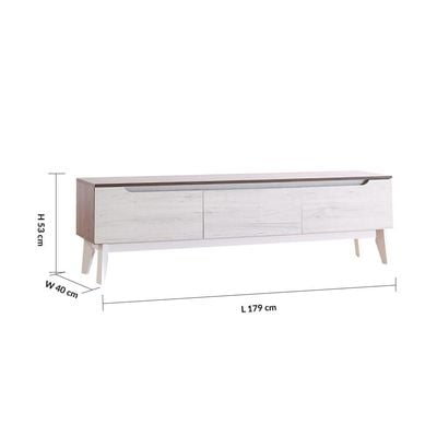 Hazel TV Unit for TVs upto 60 Inches with Storage - 2 Years Warranty