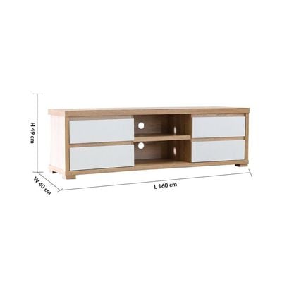 Larina TV Cabinet for TVs upto 55 Inches with Storage - 2 Years Warranty