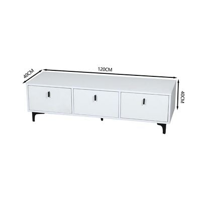Winona TV Cabinet - Up to 50 Inches - White