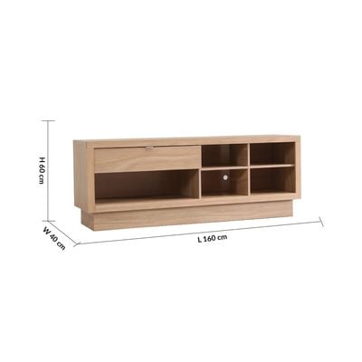 Azul TV Rack for TVs upto 65 Inches with Storage - 2 Years Warranty