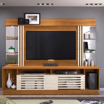 Frizz Home Theater Up to 55 Inch - Natural/Off White