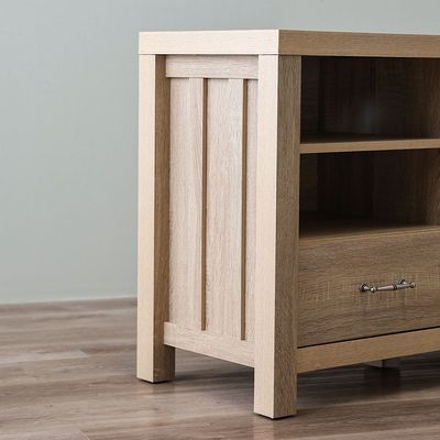 Verano TV Unit Upto 70 Inches - White Oak