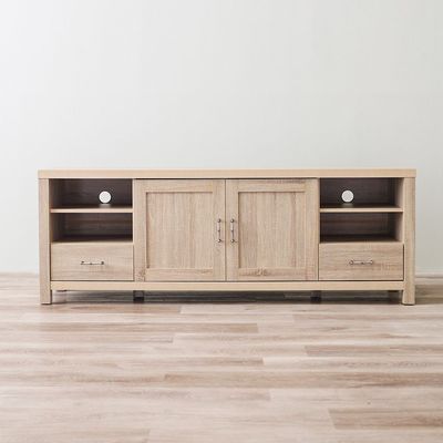 Verano TV Unit Upto 70 Inches - White Oak