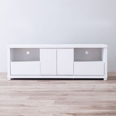 Kalmal TV Unit Upto 70 Inches - Pearl White