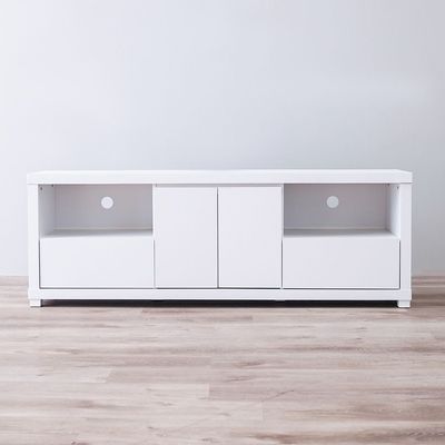 Kalmal TV Unit Upto 70 Inches - Pearl White