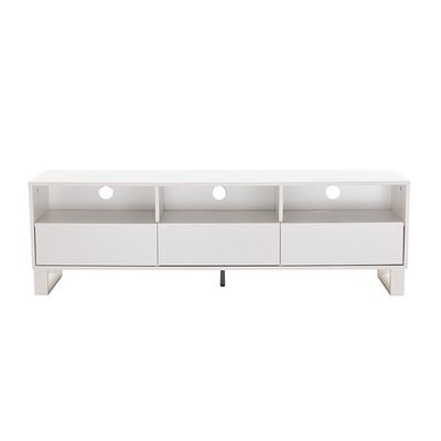 Kensley TV Unit for TVs up to 70 Inches - White - With 2-Year Warranty