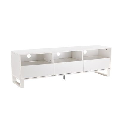 Kensley TV Unit for TVs up to 70 Inches - White - With 2-Year Warranty