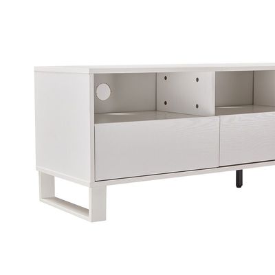 Kensley TV Unit for TVs up to 70 Inches - White - With 2-Year Warranty