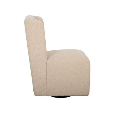 Herbin Head Dining Chair - Beige - With 2-Year Warranty