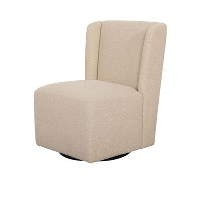 Herbin Head Dining Chair - Beige - With 2-Year Warranty
