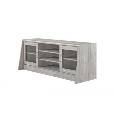 Woody Tv Unit Upto 55 Inches-Grey Oak