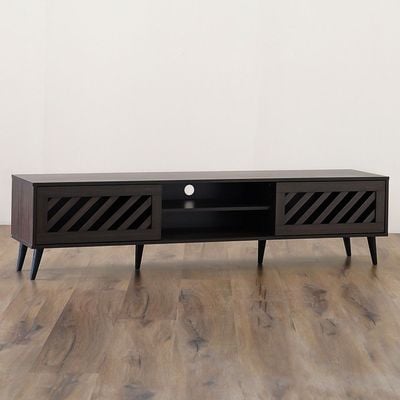 Jax TV Unit - Up to 75 Inches - Walnut - With 2-Year Warranty