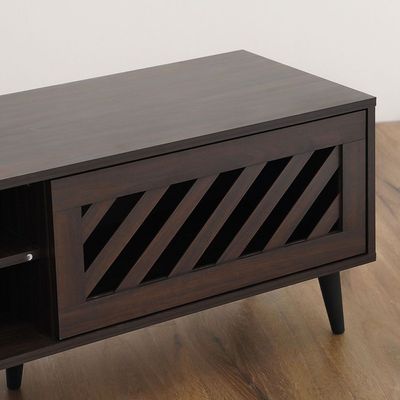 Jax TV Unit - Up to 75 Inches - Walnut - With 2-Year Warranty