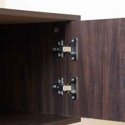 Como TV Unit - Up to 80 Inches - Walnut - With 2-Year Warranty