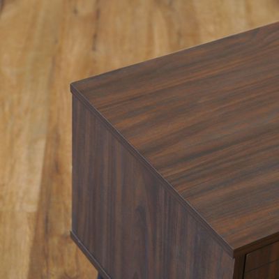 Como TV Unit - Up to 80 Inches - Walnut - With 2-Year Warranty