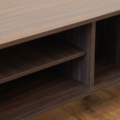 Como TV Unit - Up to 80 Inches - Walnut - With 2-Year Warranty