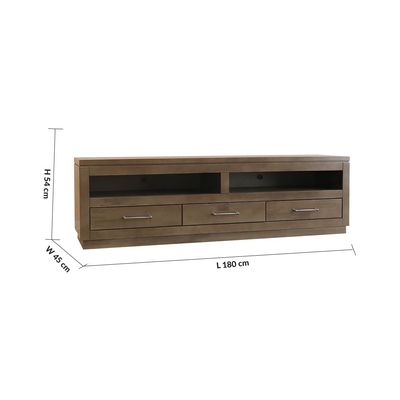 Dakota TV Unit up to 65 Inches - Antique Guam - With 2-Year Warranty