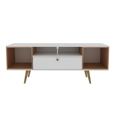 Rippler TV Unit Up to 65 inches - Off White / Almond