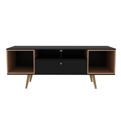 Rippler TV Unit Up to 65 inches - Black / Almond