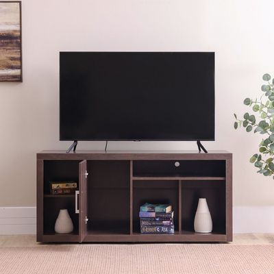 Denver TV Unit - Up to 55 Inches - Rustic Brown - With 2-Year Warranty