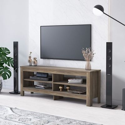 Cologno TV Unit - Up to 65 Inches - Rustic Brown - With 2-Year Warranty