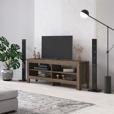 Cologno TV Unit - Up to 65 Inches - Rustic Brown - With 2-Year Warranty