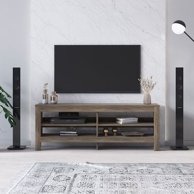 Cologno TV Unit - Up to 65 Inches - Rustic Brown - With 2-Year Warranty