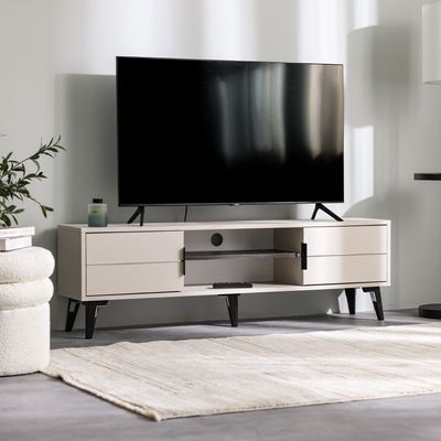 Nice Tv Unit - Light Oak  - Upto 65  Inch