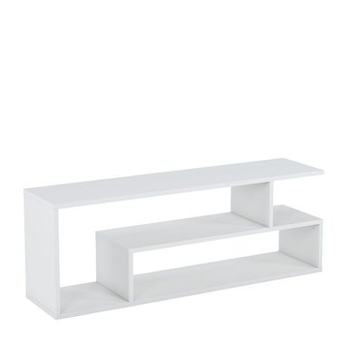 Pisa TV Unit - Up to 55 Inches - High Gloss White - With 2-Year Warranty