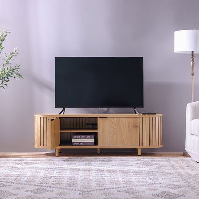 Calibra TV Unit up to 70 inches   - Light Oak 